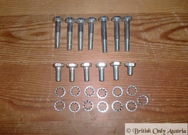 Velocette Gearbox End Cover Bolt /Set