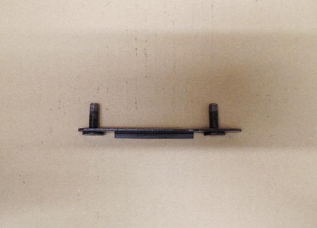 Norton Sitzbefestigungs Platte komplett - Lower NOS