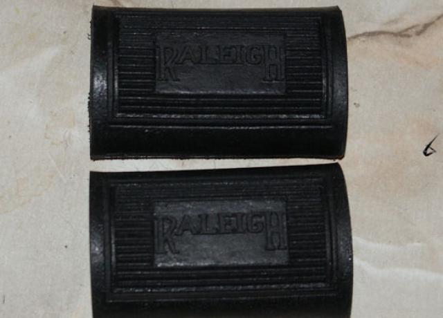 Raleigh Footrest Pedal Rubber /Pair with Logo