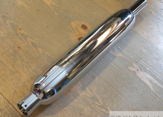 BSA A50 A65 Exhaust Pipes – 68-2789/91 – Chrome, Made In England – Mild Steel, 1.5” Outlet