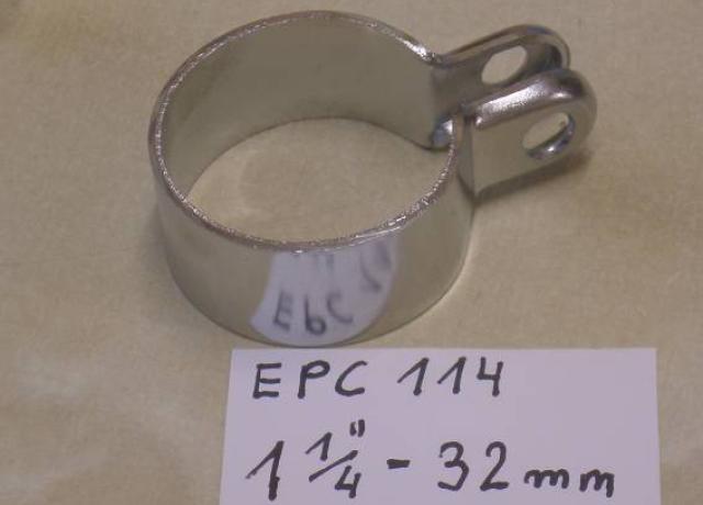 Exhaust Clip 1 1/4" - 32 mm