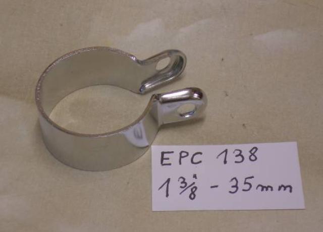 Exhaust Clip 1 3/8" - 35 mm