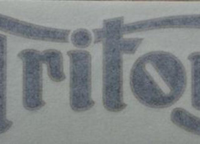 Triton Sticker only 1 in stock!