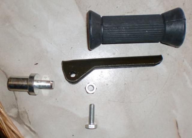 Norton Pillion/Rear Footrest Assembly Commando 750, 850,  MK III