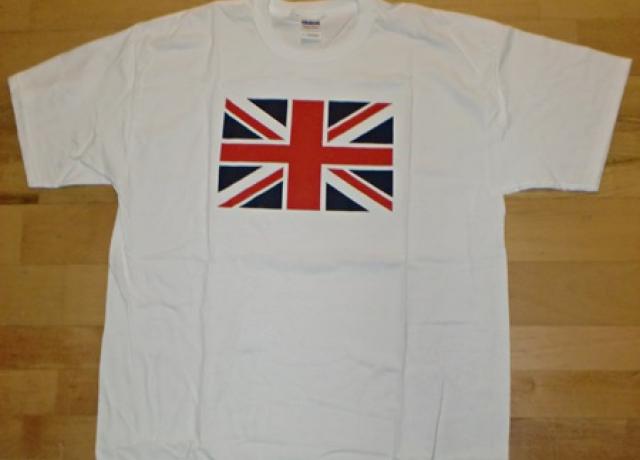 Union Jack T-Shirt weiß / L