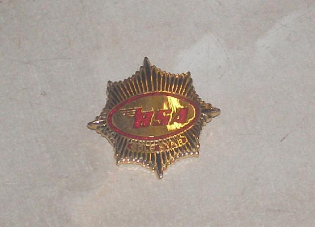 BSA Lapel Badge Gold Star