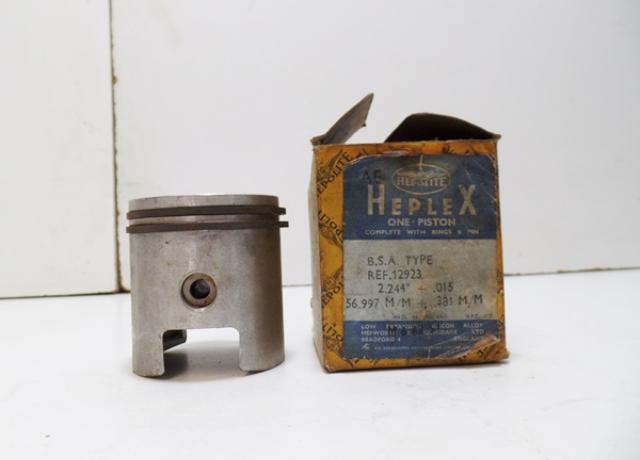 Heplex Kolben BSA Type 12923 +015 NOS. Bsa Bantam D3