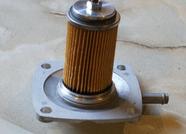 Triumph.Bsa Oil Filter Kit C/W Sump & Filter.T120R.T140.Tr7v.B25