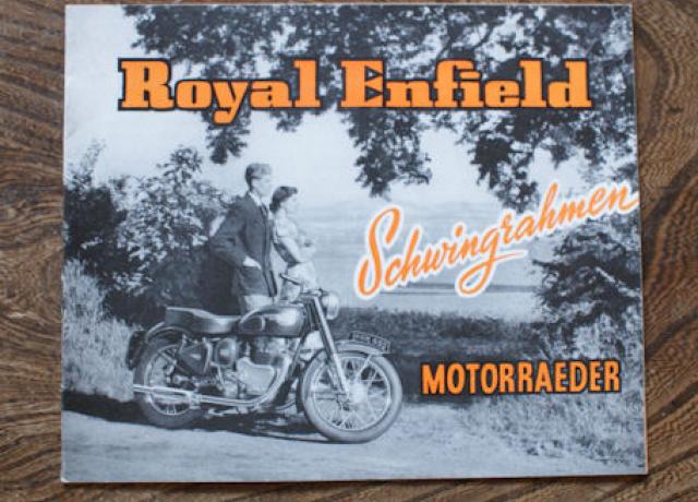 Royal Enfield Schwingrahmen Motorräder, Prospekt