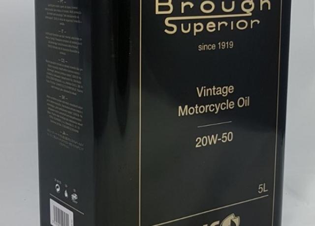 Brough Superior Vintage Motorcycle Oil 20W-50. 5L