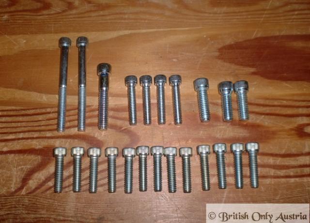 Triumph T140V 750ccm Inbus Deckelschraubensatz 