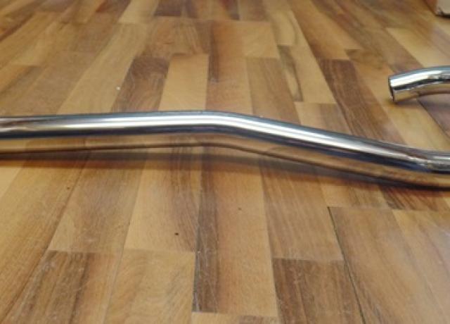 BSA ZB, B31, B32 Exhaust Pipe 1 5/8" 350cc from 1946 - 