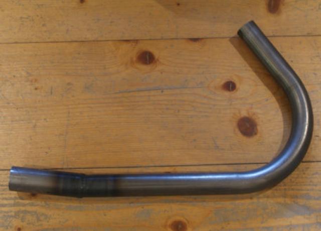 Norton 16H WD Exhaust Pipe 1 5/8" unchromed 1939-45
