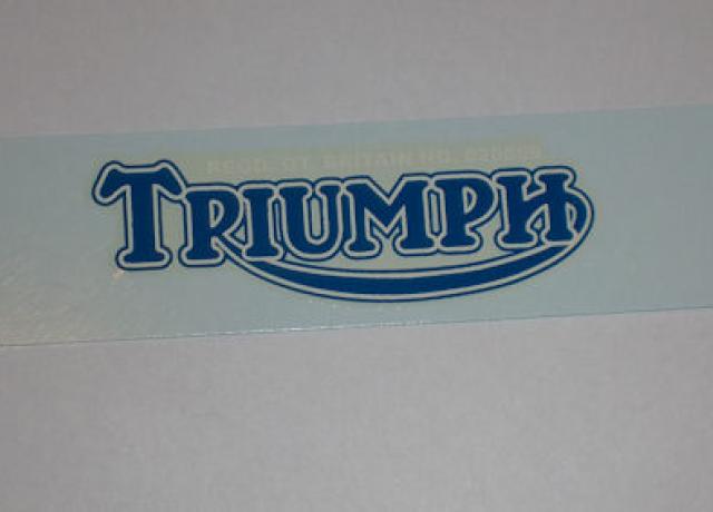Triumph Transfer f. Rear Mudguard, Tiger Models 1937-70