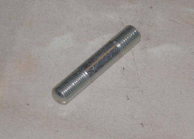 Norton Cylinder Head Stud  2" x 3/8" 26TPI BSC/CEI 20TPI BSF