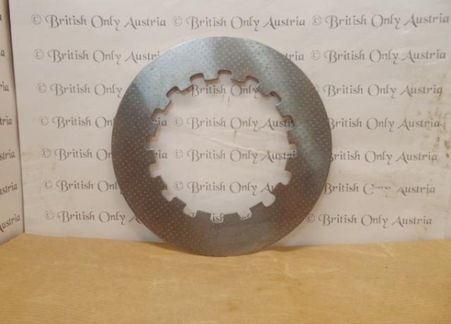AJS/Matchless/Norton Clutch Plate steel wide/early Dominator from 1965 