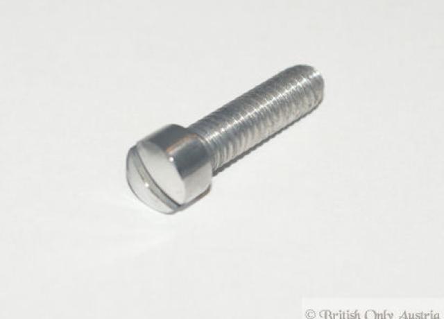 Whitworth Fillister Head Slotted Screw 1/4" x 1"  UH. SS- 6 in stock