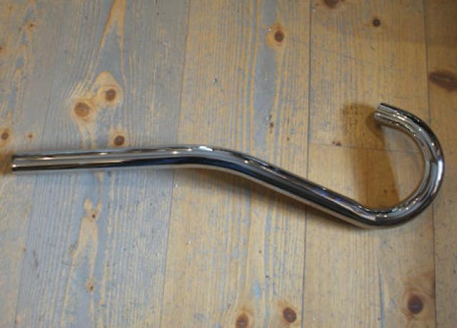 Triumph T70/T80 Exhaust Pipe High Level, Rigid Frame 250/350cc 1936- 1 3/4"