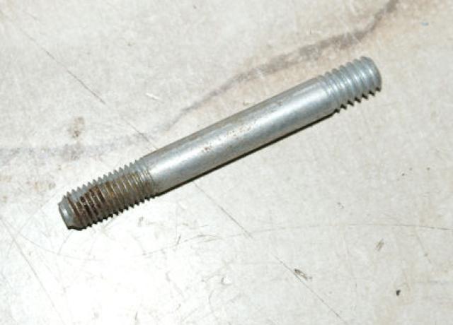 BSA/Triumph Oil Pump Mounting Stud  2.1/8" x 1/4" 28TPI UNF/20TPI UNC