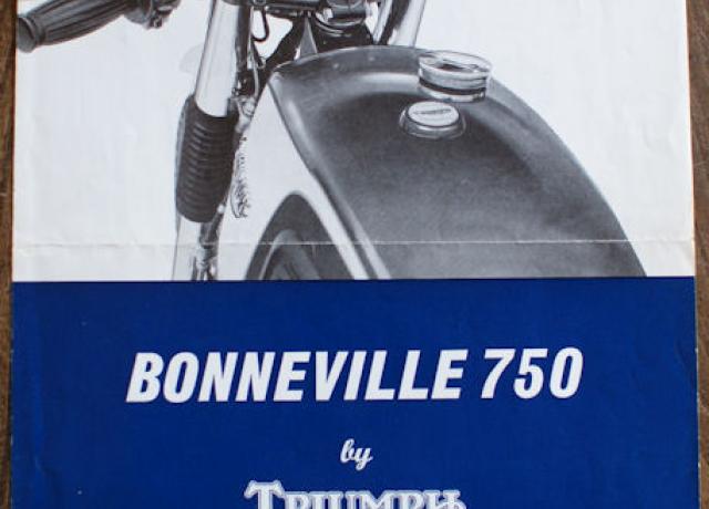 Bonneville 750 by Triumph, Prospekt