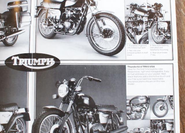 Triumph - The Motorcyclist's Choice, Brochure