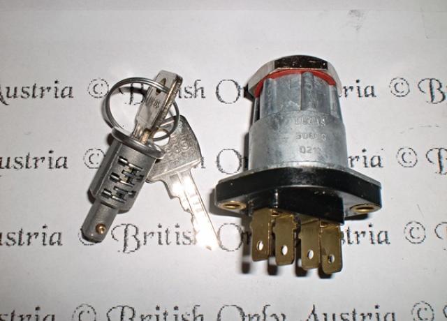 BSA,Norton,Triumph Zündschloss+Schlüssel+Schalter