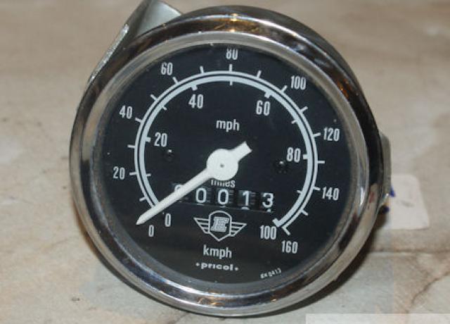 Enfield Tachometer 0-160 mph gebraucht