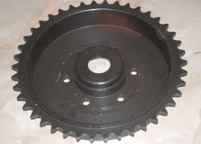 BSA Kettenrad/Ritzel mit Bremstrommel 42Z. B-Modell S/Arm 1954-55