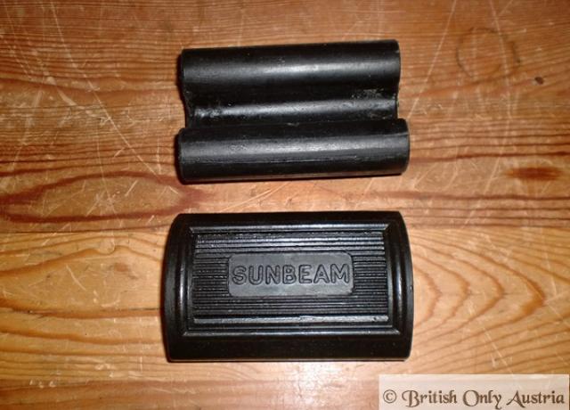 Sunbeam Footrest Pedal Rubbers /Pair