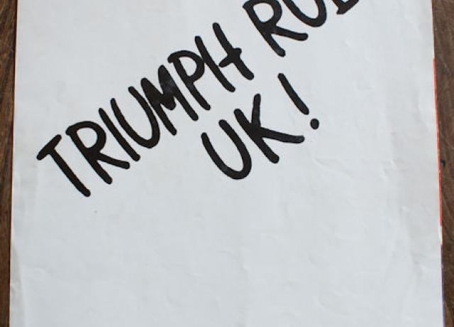 Triumph Rules UK! Riding  Living Legend, Brochure