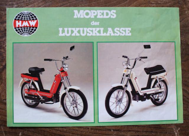 HMW Mopeds der Luxusklasse, Brochure