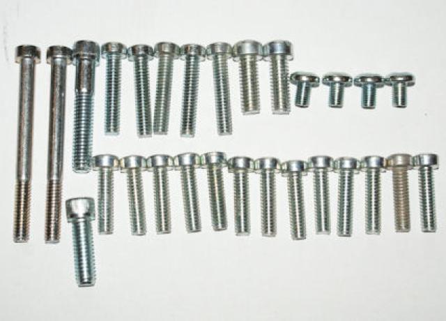 Triumph 650ccm Deckelschrauben Satz 1971-72 