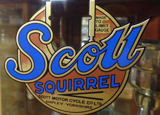 Scott Limit Gauge Squirrel Aufkleber 1929