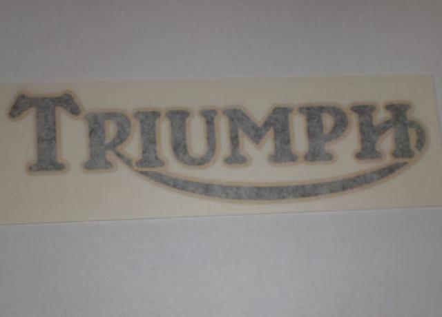 Triumph Tank Sticker 1972 only  - 1 in stock