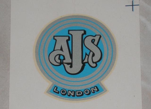AJS Abziehbild für Werkzeugkasten ab 1957