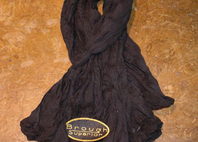 Brough Superior Schal f. Damen/schwarz