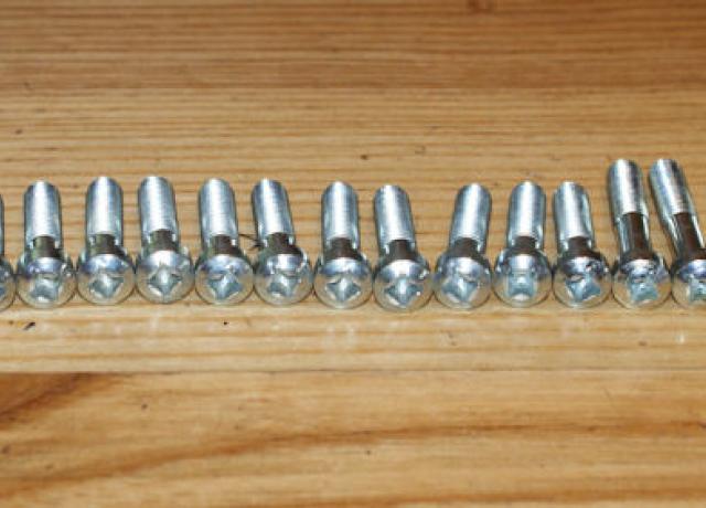 Triumph Motor/Deckelschrauben Satz BSF 1963-68