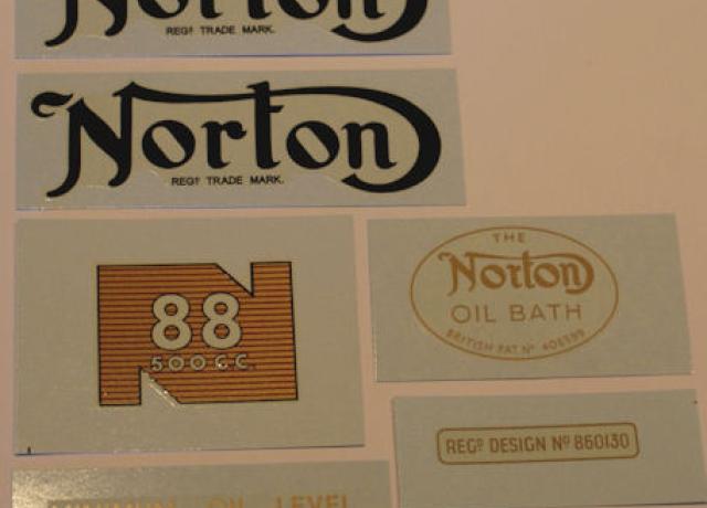 Norton Model 88 1952-53 Transfer Set