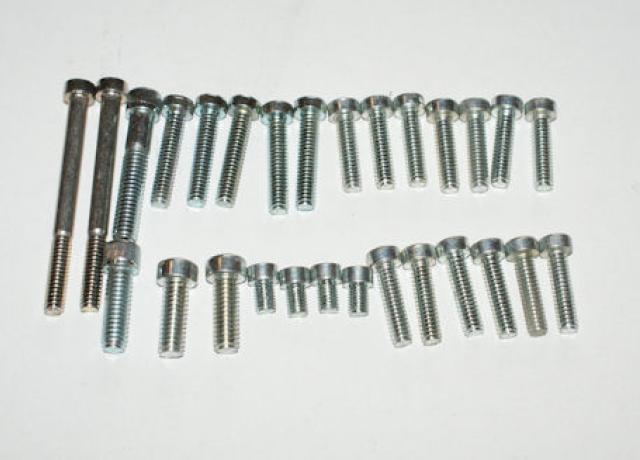 Triumph 650ccm Deckelschrauben Satz 1969-70