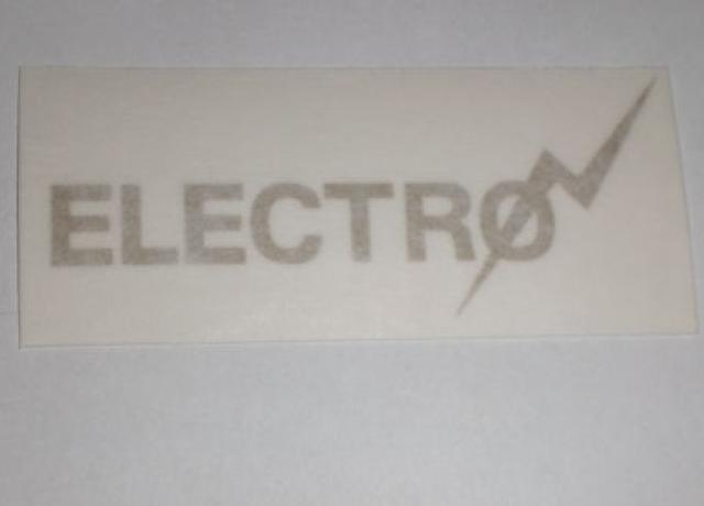 Triumph "Electro" Sticker for Side Cover 1970's