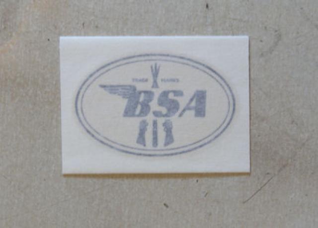 BSA Aufkleber für Sitzbank 1954-58