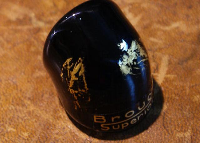 Brough Superior Ring, Black and Gold
