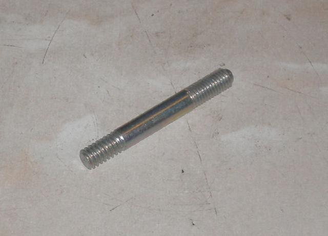 Triumph Stud 2" x 1/4" 28TPI UNF/20TPI UNC