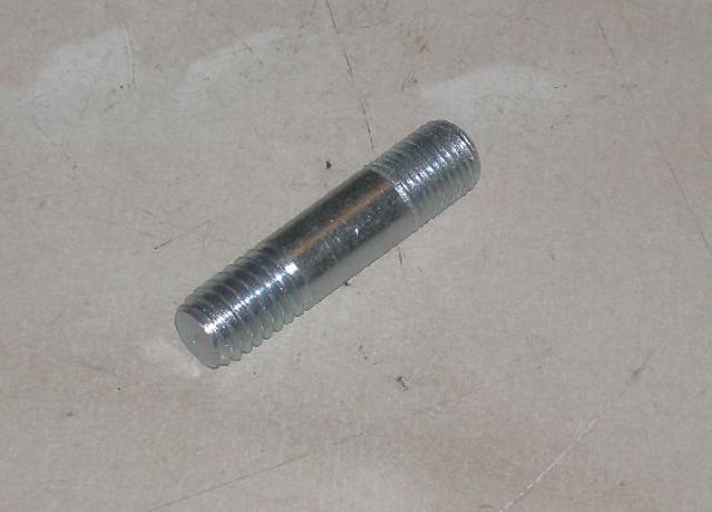 Triumph Cylinder Base Stud 650cc. 1.11/16" x 3/8" 26TPI/BSC x 3/8" WW UNC 16TPI