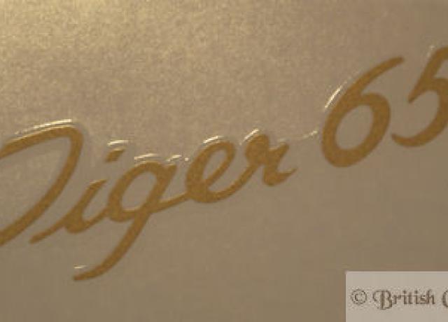 Triumph Tiger 650 Transfer