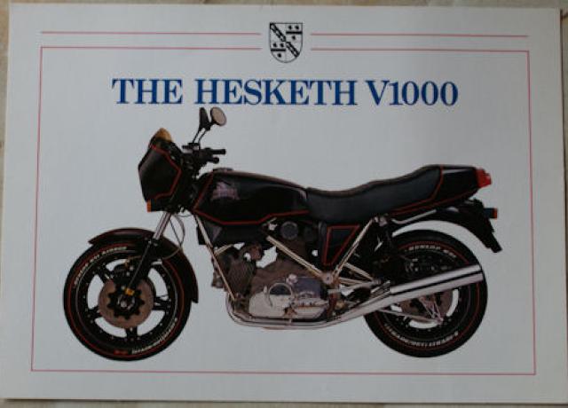 The Hesketh V1000, Bild