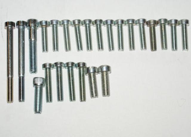 Triumph T140V 750ccm Deckelschrauben Satz 1974-78 /Set