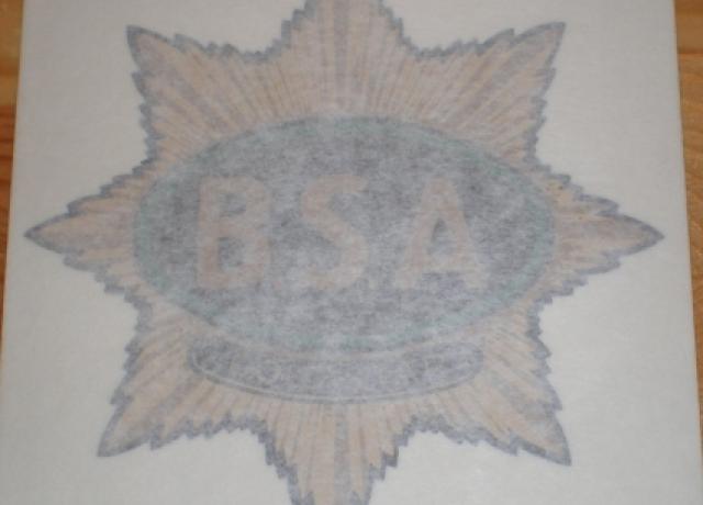 BSA Goldstar Tank Sticker 1938
