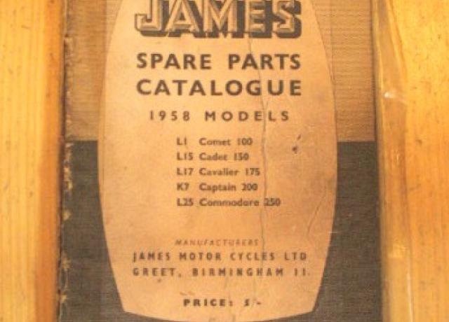 James Spareparts Catalogue