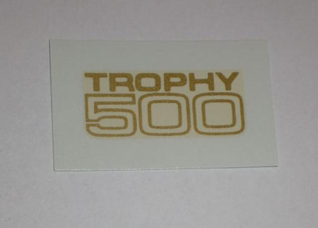 Triumph "Trophy 500" Panel Abziehbild ab 1970